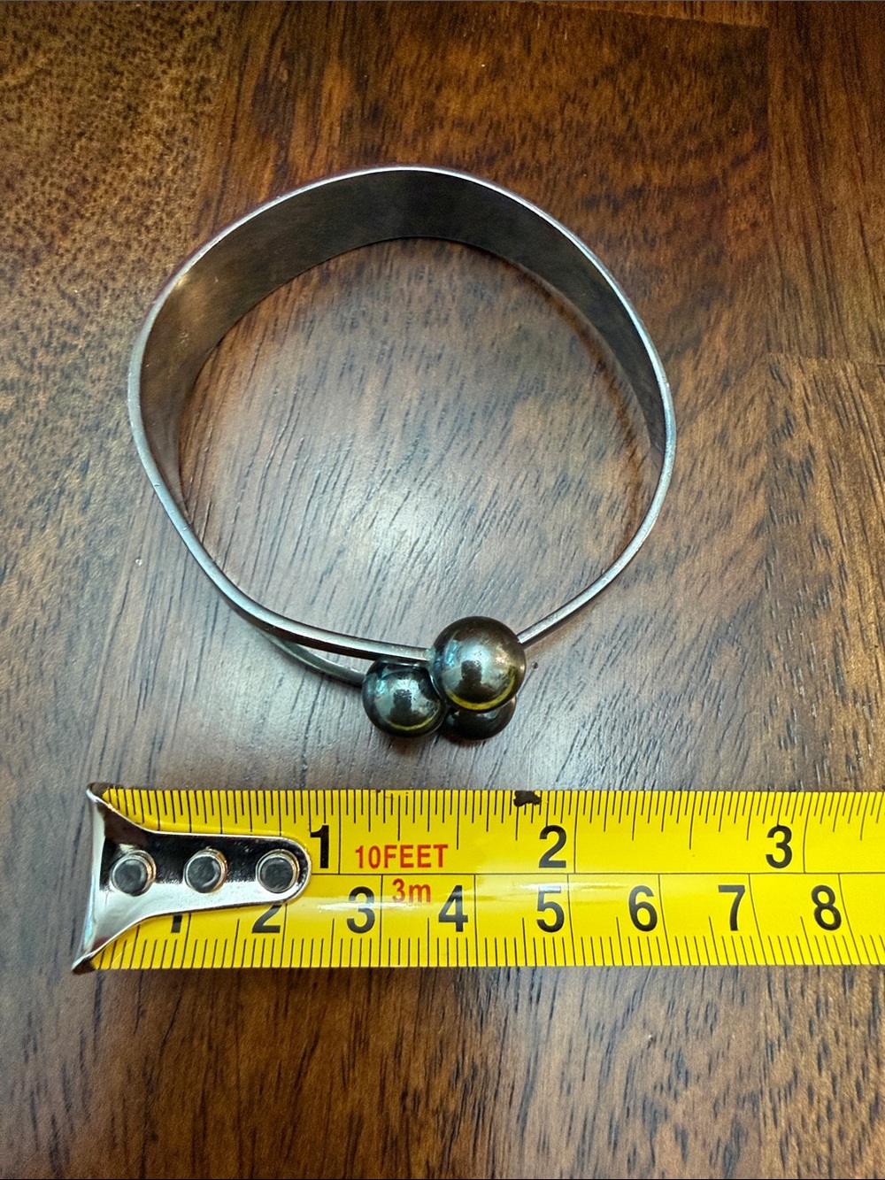 Vintage Anna Greta Eker Sterling Scandanavian Jester Bracelet, ring, pendant - Picture 12 of 14